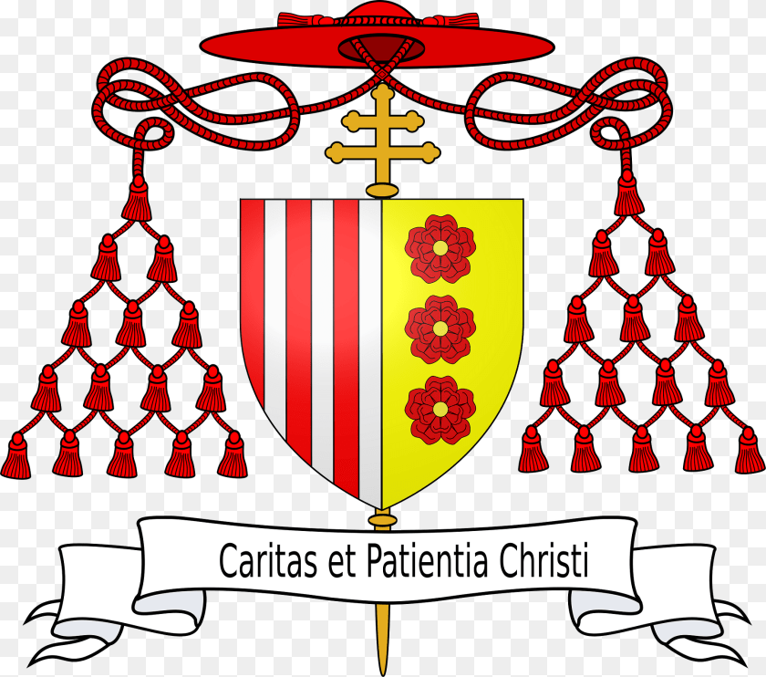 1920x1697 Coa Cardinal Lorenzo Antonetti Armor Clipart PNG