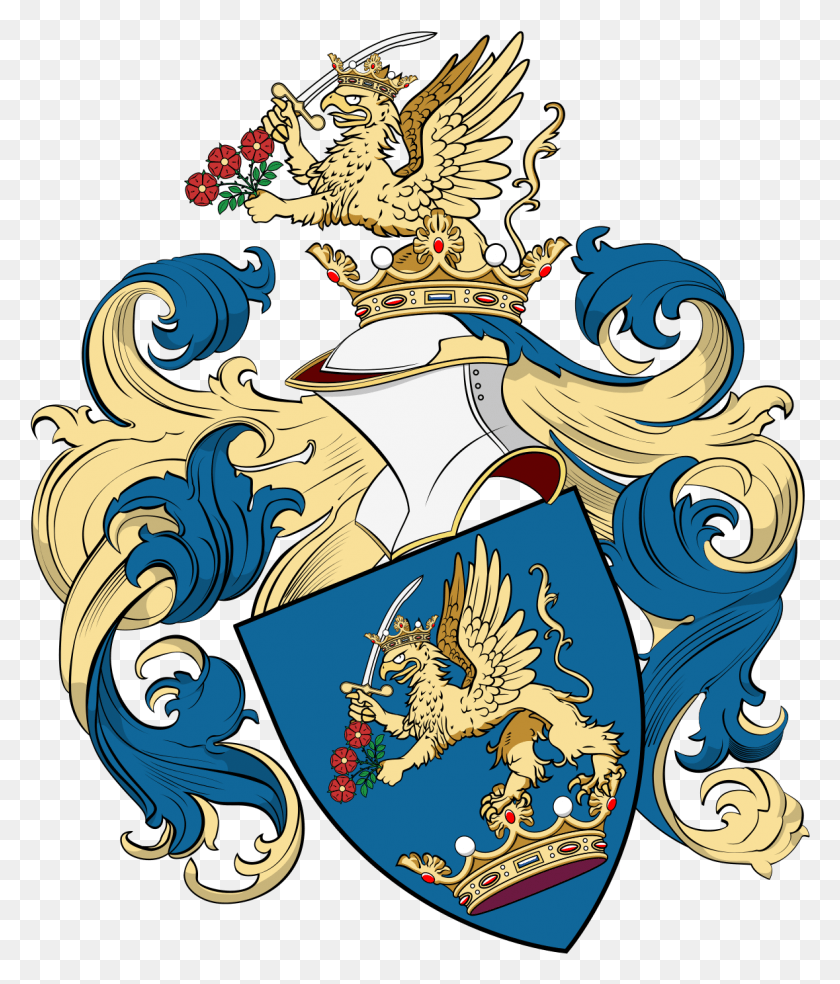 1179x1397 Coa Hungary Family Esterhzy Esterhazy Coat Of Arms, Symbol, Emblem, Dragon HD PNG Download