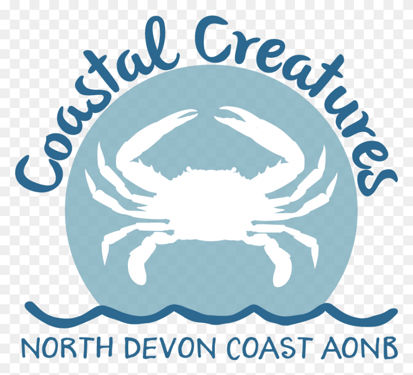 841x760 Coastal Creatures Logo Dungeness Crab, Poster, Advertisement, Outdoors Descargar Hd Png
