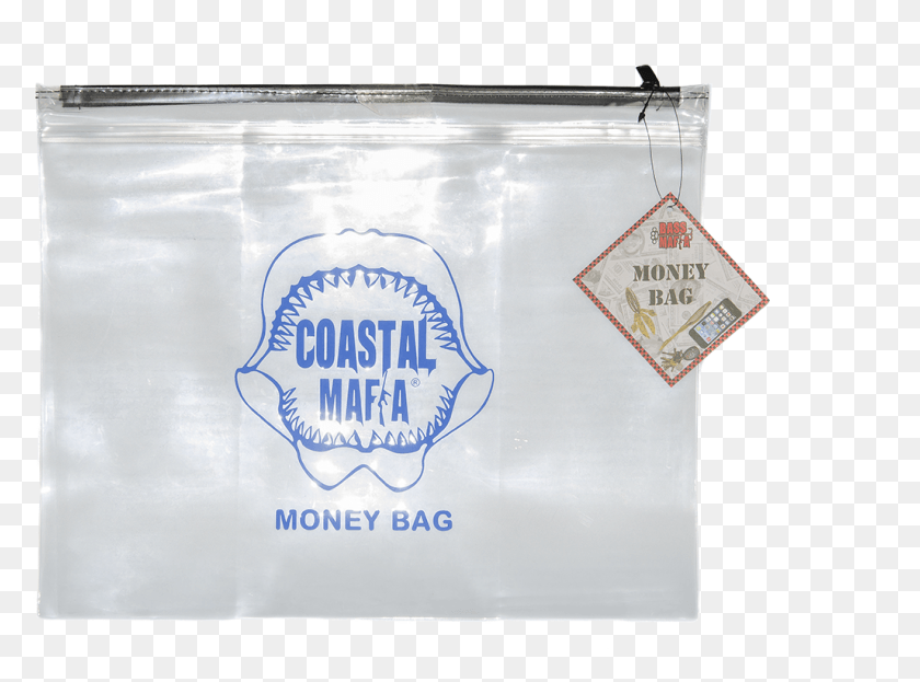 1027x742 Coastal Mafia Money Bag Label, Plastic, Bag, Plastic Bag HD PNG Download
