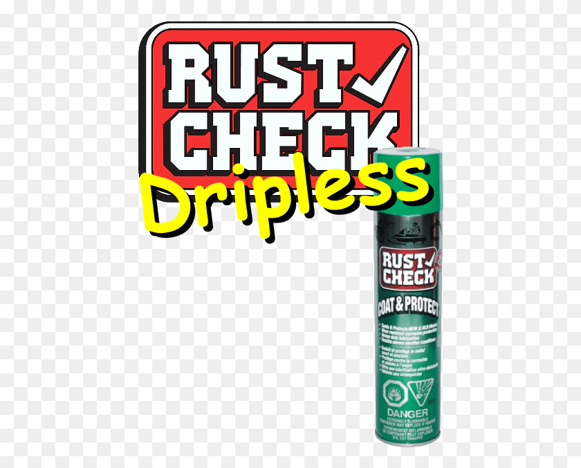442x617 Coat Amp Protect Rust Check, Tin, Can, Spray Can Descargar Hd Png