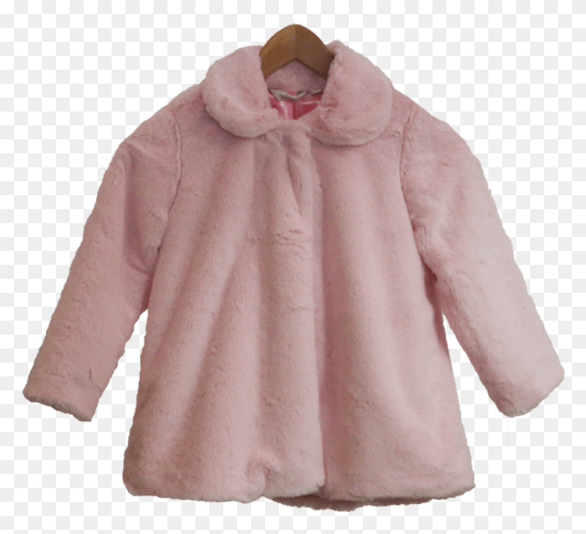 844x765 Coat Clipart Clear Background Pink Furry Coat, Clothing, Apparel, Jacket HD PNG Download