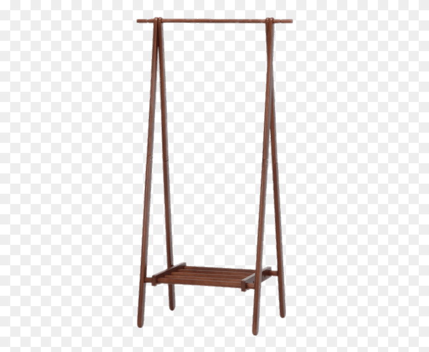 312x630 Coat Hanger Rack Wooden Clothes Hanger Stand, Building, Tripod, Architecture HD PNG Download