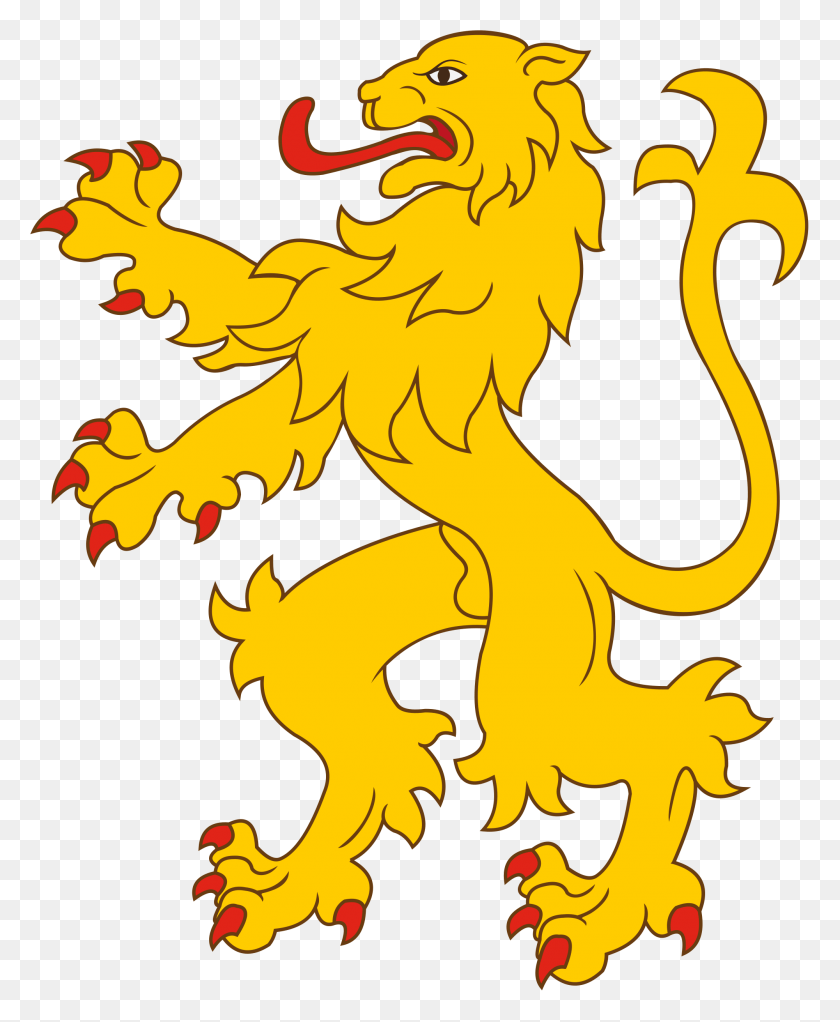 2000x2468 Coat Of Arms Lion Graphic Library Lion Coat Of Arms, Dragon, Animal, Emblem HD PNG Download
