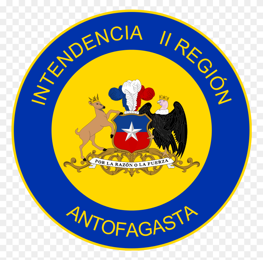 768x768 Coat Of Arms Of Antofagasta Region Chile Chile Coat Of Arms, Logo, Symbol, Trademark HD PNG Download