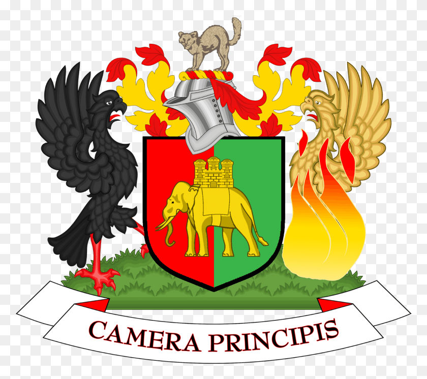 1432x1261 Coat Of Arms Of Coventry City Council Stockport Coat Of Arms, Armor, Dragon, Shield HD PNG Download