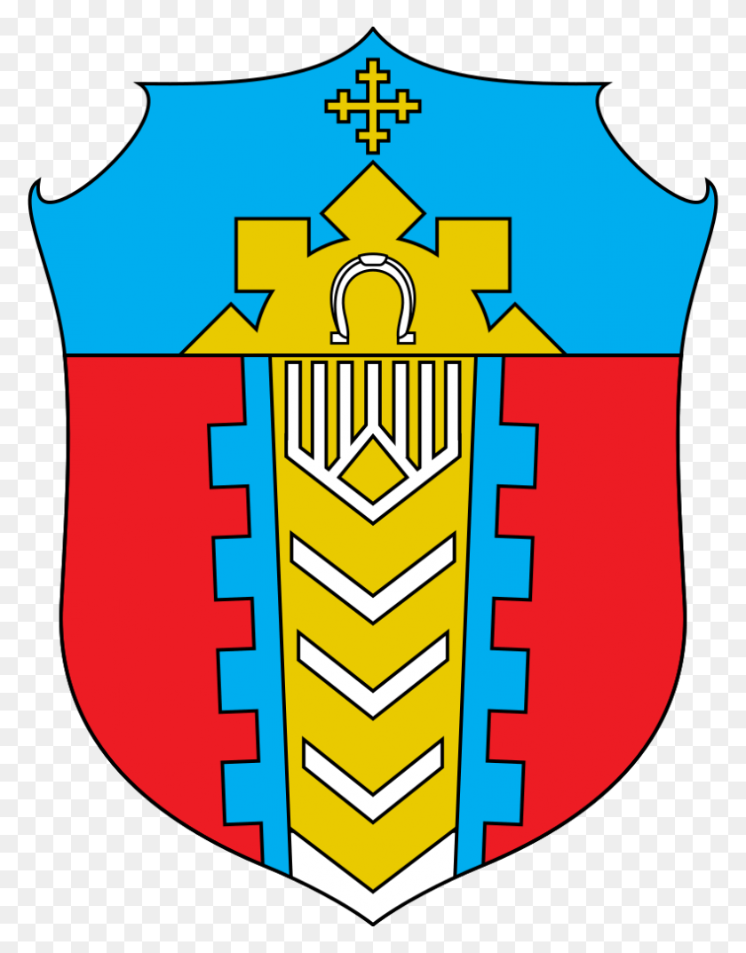 788x1024 Coat Of Arms Of Sakhnovshchyna Raion Sahnovshina Gerb, Armor, Shield, First Aid HD PNG Download