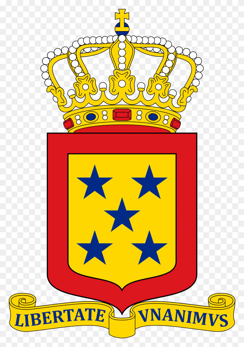 2001x2914 Coat Of Arms Of The Netherlands Antilles Logo Netherlands Antilles Coat Of Arms, Symbol, Star Symbol, Crown HD PNG Download