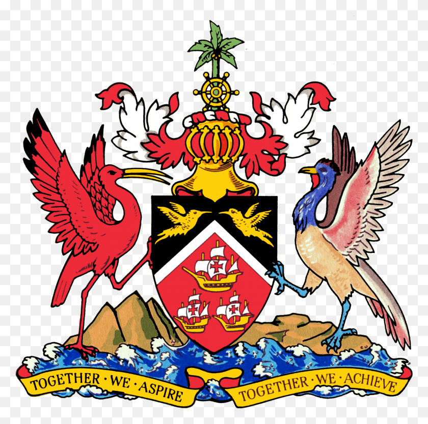 2140x2122 Coat Of Arms Of Trinidad And Tobago National Emblems Of Trinidad And Tobago, Symbol, Emblem, Logo HD PNG Download