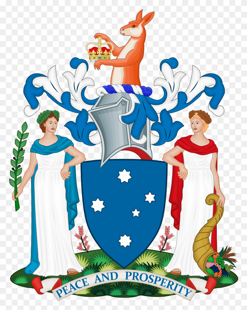 1200x1532 Coat Of Arms Of Victoria Magistrates Court Of Victoria Logo, Person, Human, Clothing HD PNG Download