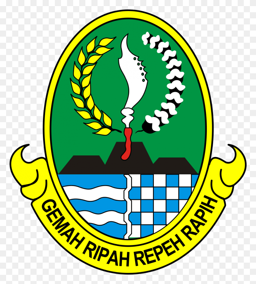 879x981 Descargar Png Escudo De Armas De Java Occidental Java Occidental, Logotipo, Símbolo, Marca Registrada Hd Png