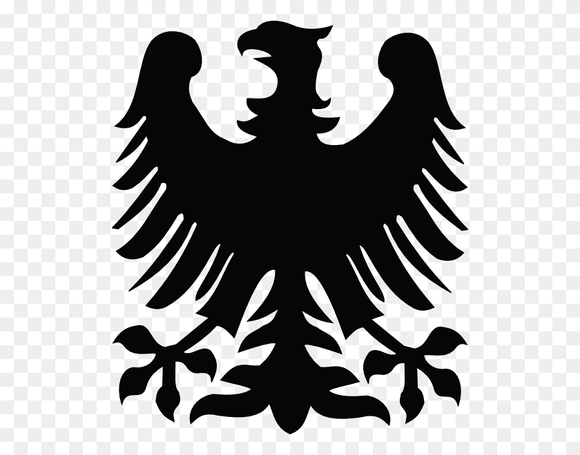 516x599 Coat Of Arms Of Wrocaw, Stencil, Symbol HD PNG Download