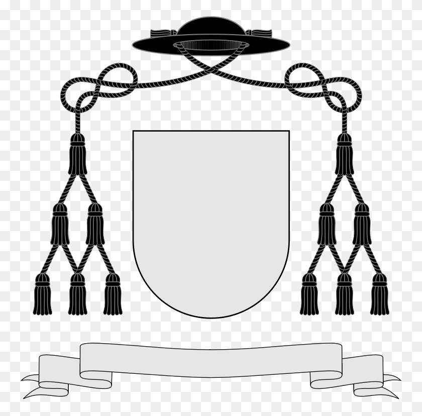764x768 Coat Of Arms Template Free Abbot Coat Of Arms Template, Bronze, Chime, Musical Instrument HD PNG Download