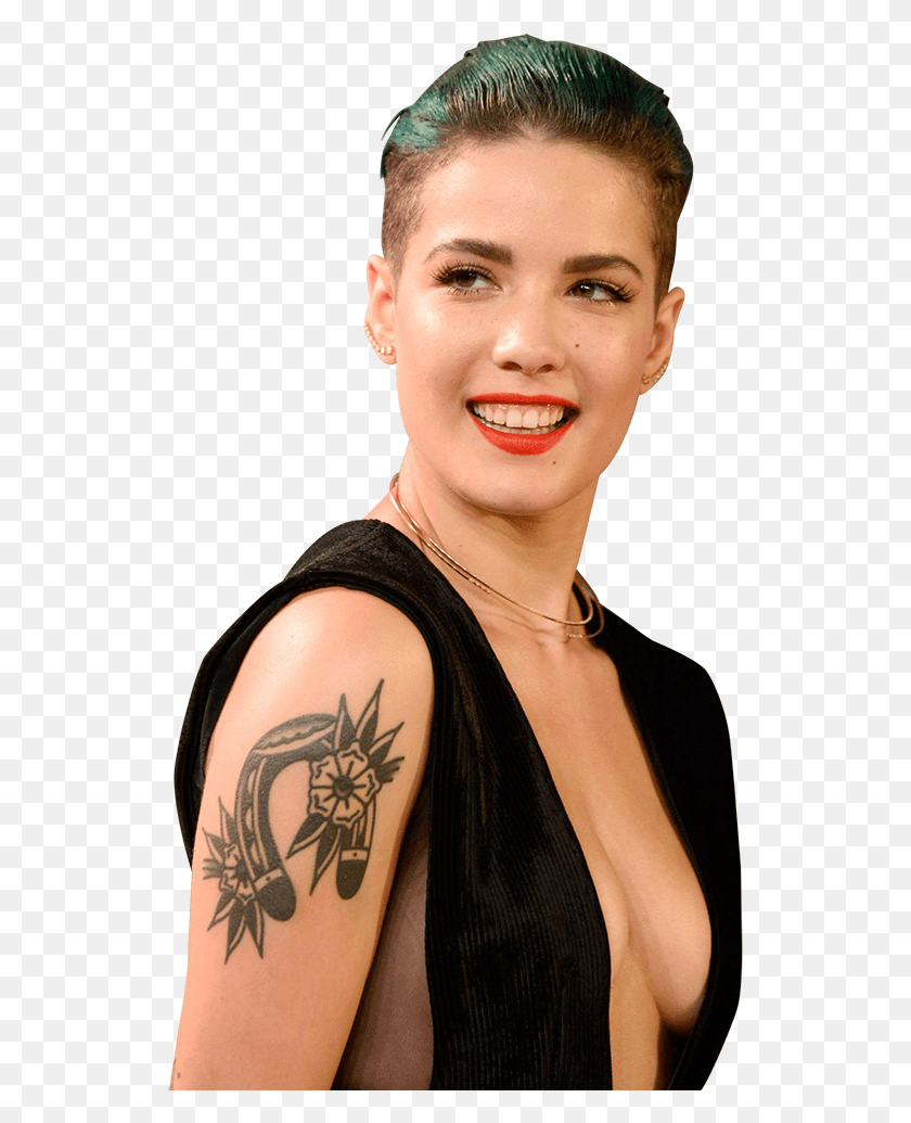 531x975 Cobie Smulders And Halsey Cobie Smulders And Halsey, Skin, Person, Human HD PNG Download