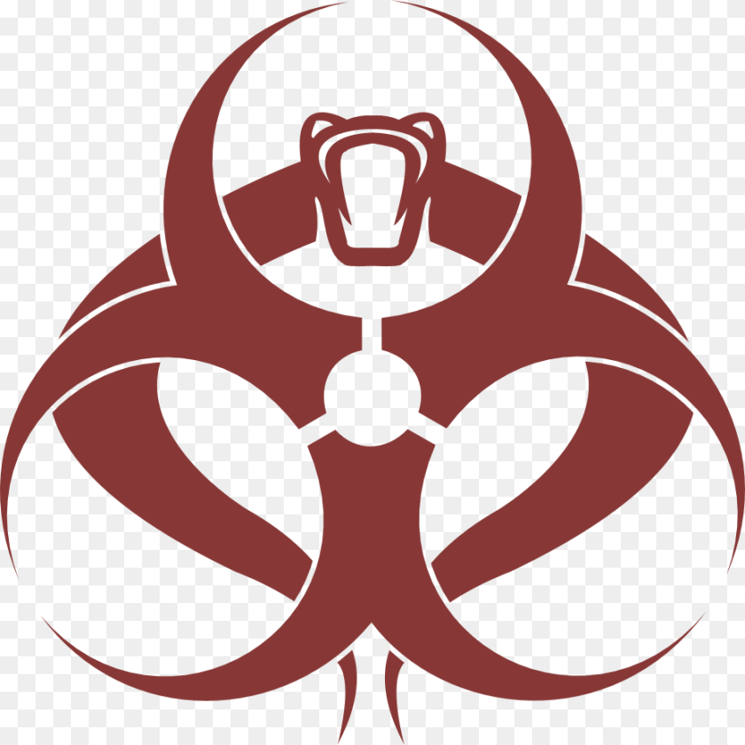 929x929 Cobra Biohazard Toxoviper Logo By Machsabre Biohazard Symbol, Animal, Fish, Sea Life, Shark Clipart PNG