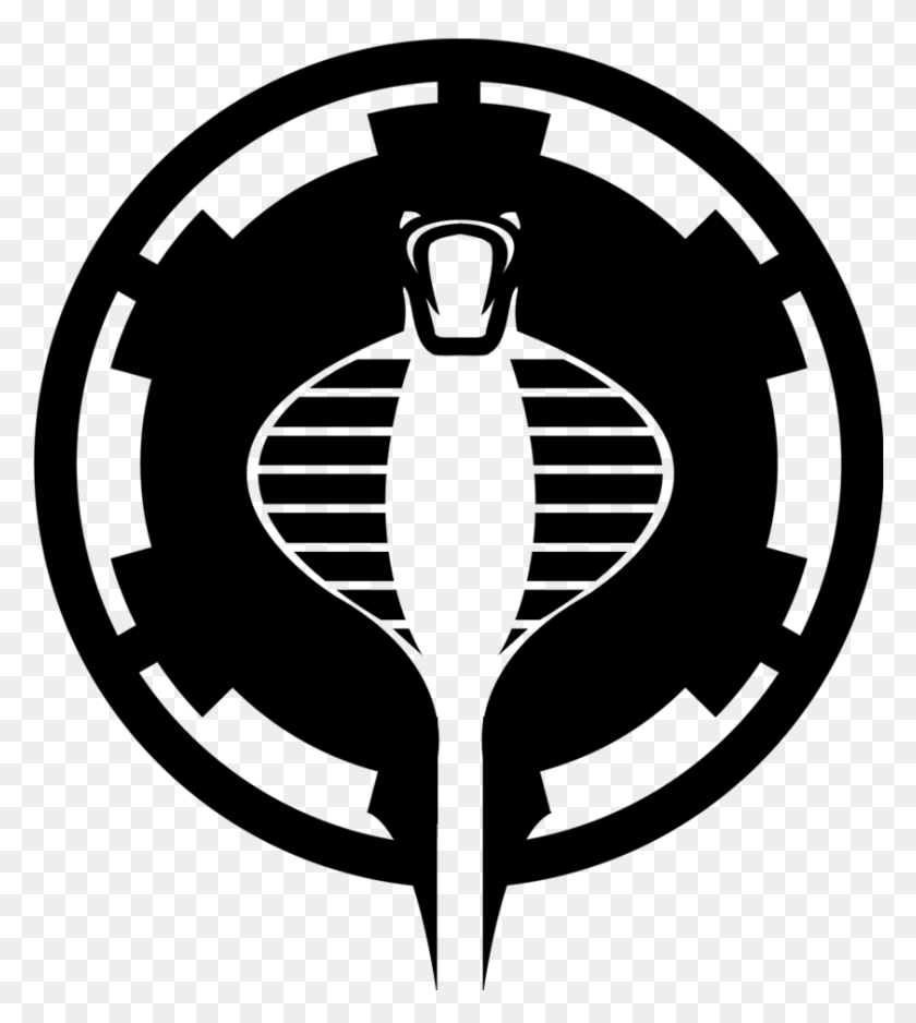 842x948 Cobra Logo Star Wars Logos, Gray, World Of Warcraft HD PNG Download