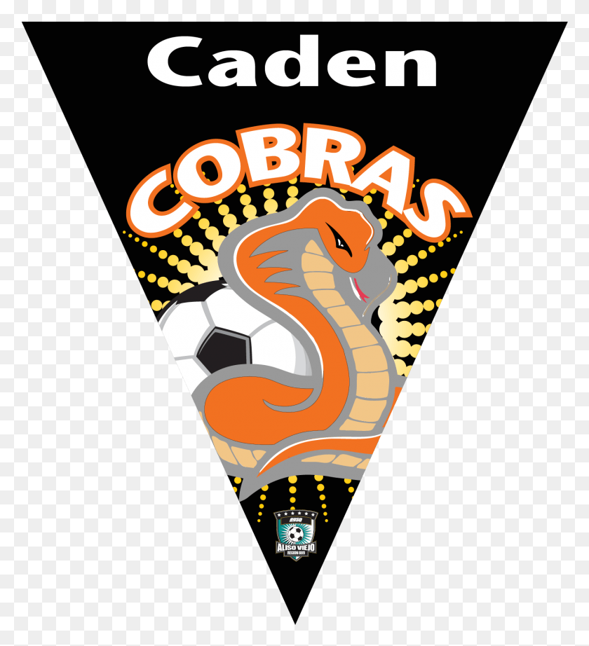 1435x1587 Cobras Triangle Individual Team Pennant Poster, Label, Text, Advertisement HD PNG Download