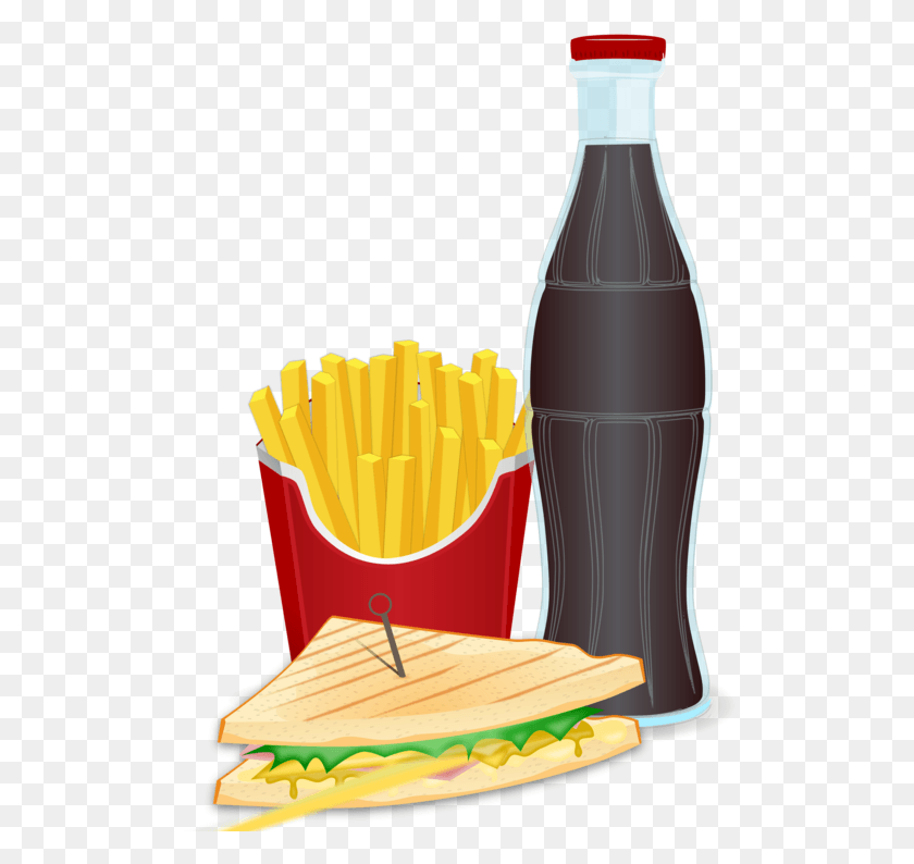 516x734 Coca Cola French Fries Fizzy Drinks Hamburger Fast Tagline Of French Fries, Fries, Food, Beverage HD PNG Download