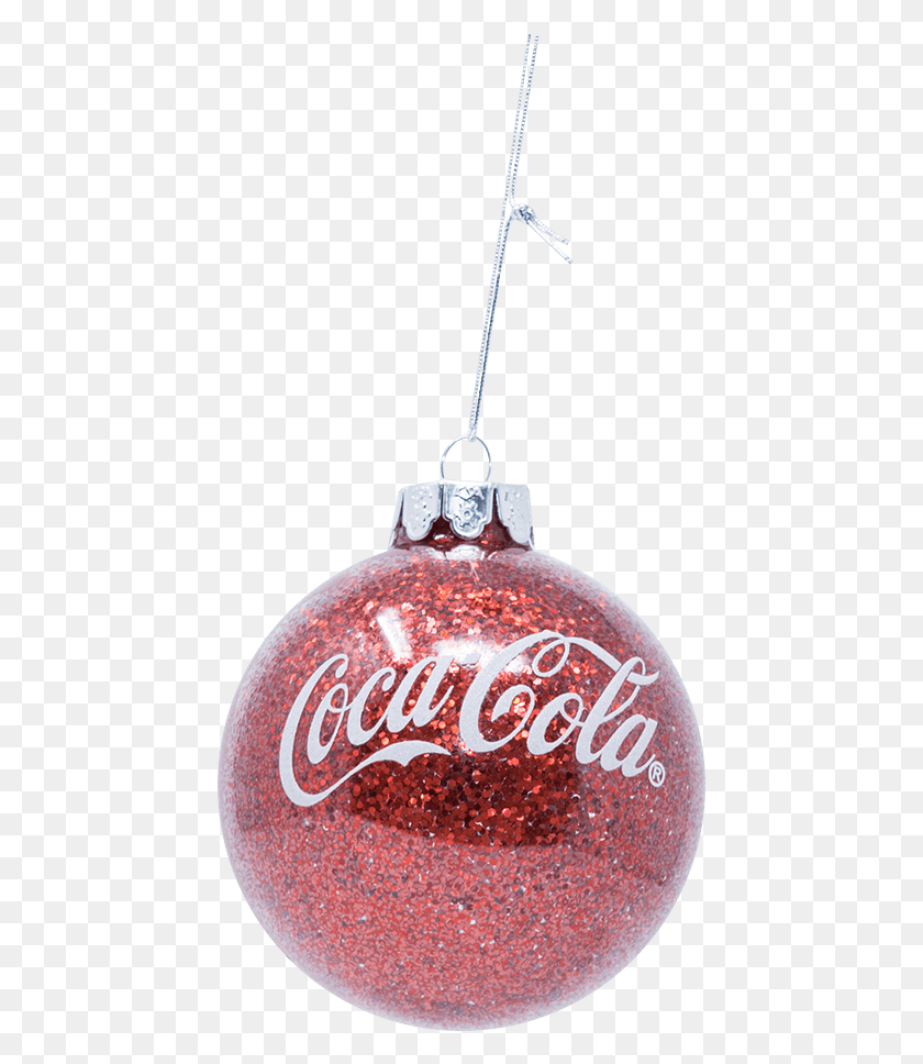 445x908 Coca Cola Glitter Ball Ornament Coca Cola, Coke, Beverage, Coca HD PNG Download