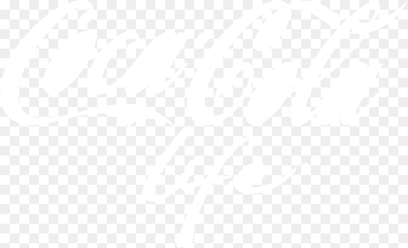 Coca Cola Life Logo Transparent Ihs Markit Logo White, Text, Beverage, Coke, Soda PNG