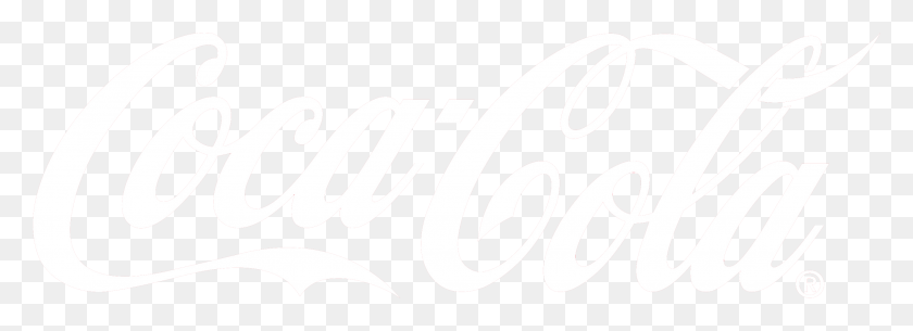 2630x827 Coca Cola Logo Coca Cola Logo White, Text, Calligraphy, Handwriting HD PNG Download