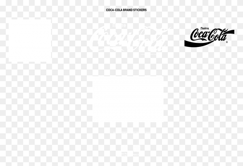 2400x1581 Coca Cola Logo2 Logo Черно-Белая Кока-Кола, Кока-Кола, Напитки, Кока-Кола Png Скачать