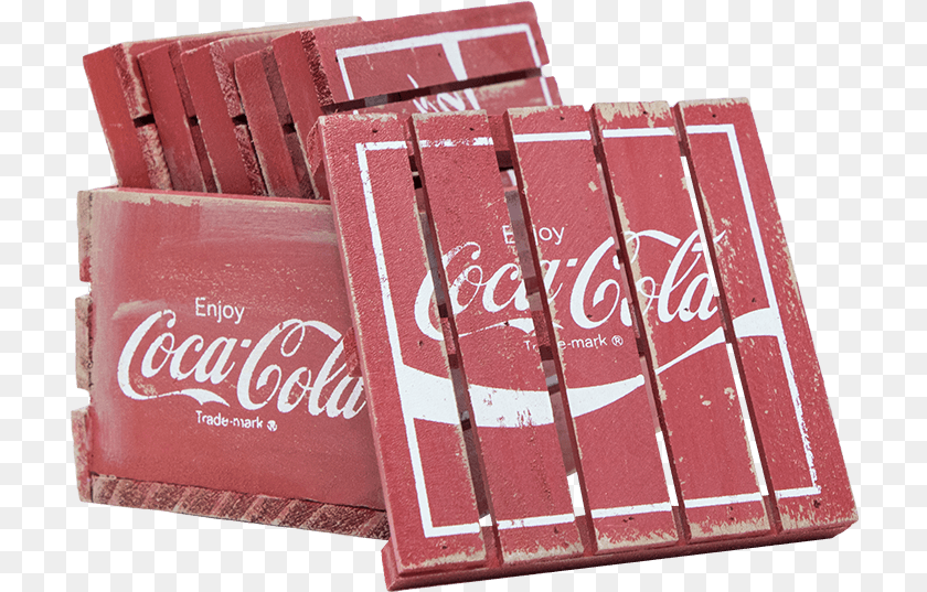 Coca Cola Pallet Coaster, Beverage, Coke, Soda Clipart PNG