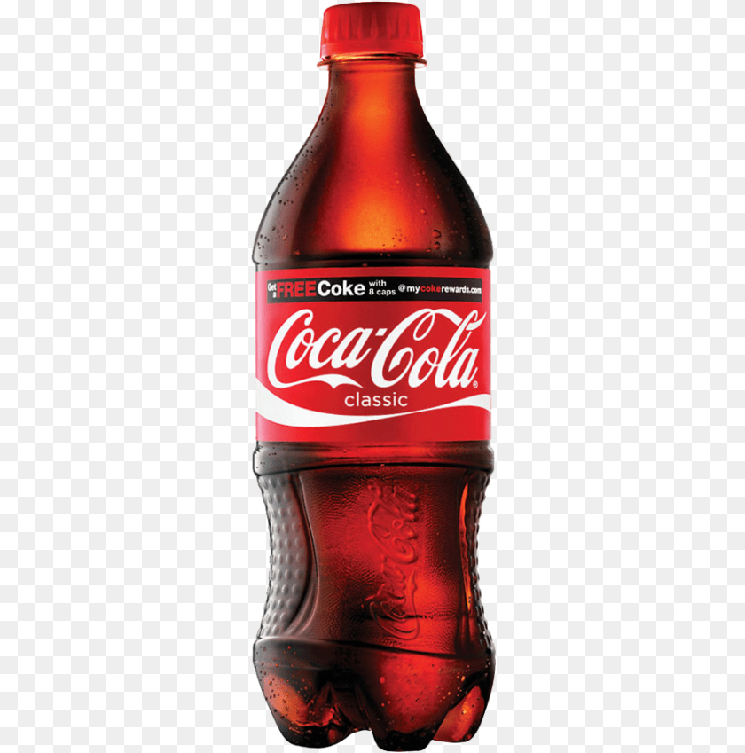 279x849 Coca Cola Pop Bottle, Beverage, Coke, Soda, Food Clipart PNG