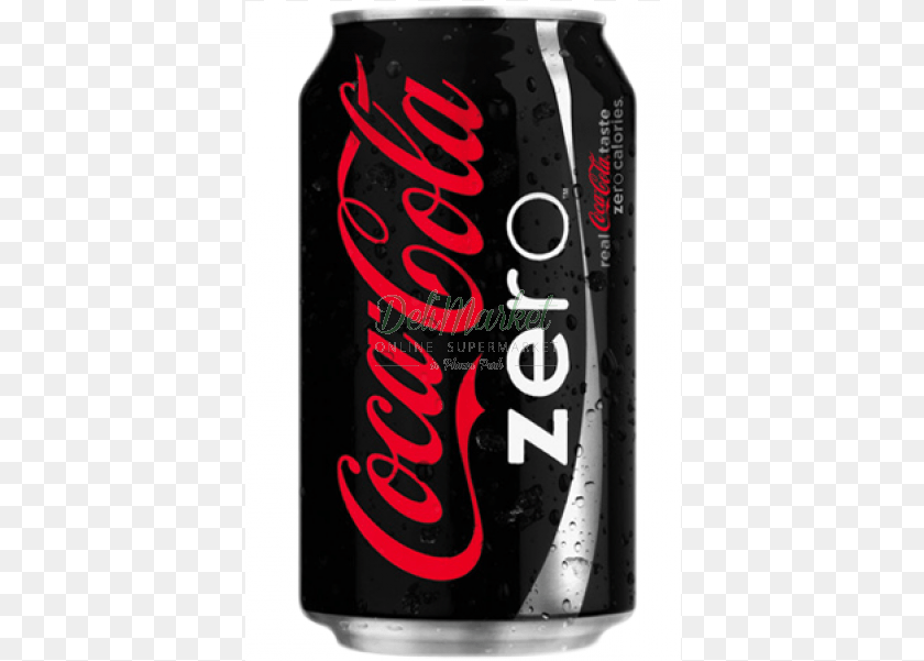 397x601 Coca Cola Zero Can, Beverage, Coke, Soda, Tin Sticker PNG