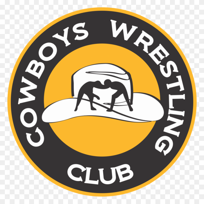 865x865 Cochrane Cowboys Wrestling California Trail Middle School Olathe, Label, Text, Logo HD PNG Download