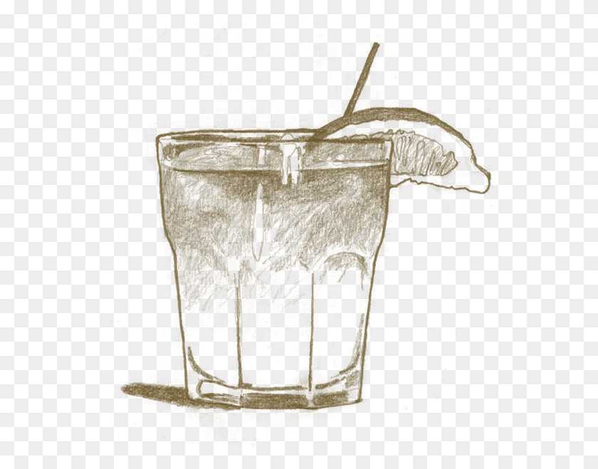 563x599 Cocktail Cocktail Sketch, Poster, Advertisement, Logo HD PNG Download