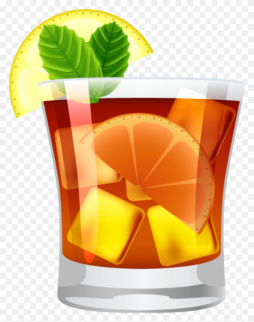 2666x3429 Cocktail Cuba Libre Clipart Cocktail Clip Art, Alcohol, Beverage, Drink HD PNG Download