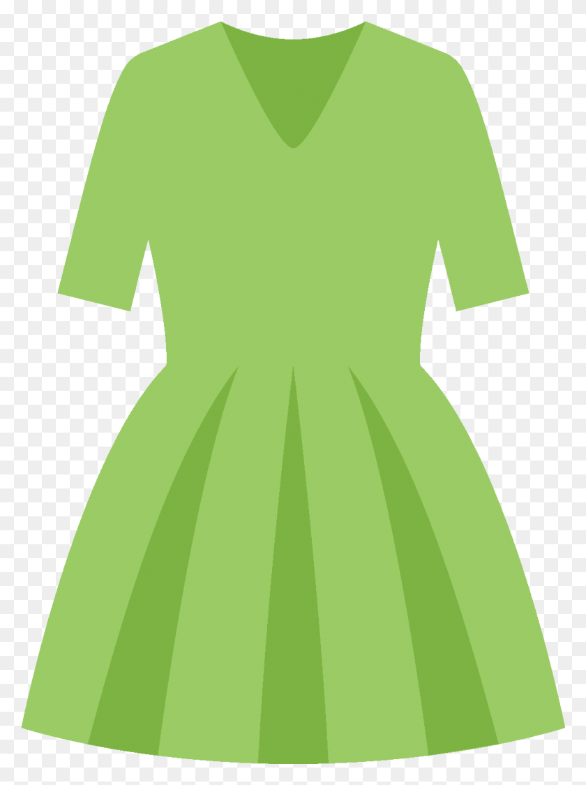 1001x1368 Коктейльное Платье, Зеленый, Рукав, Одежда Hd Png Скачать