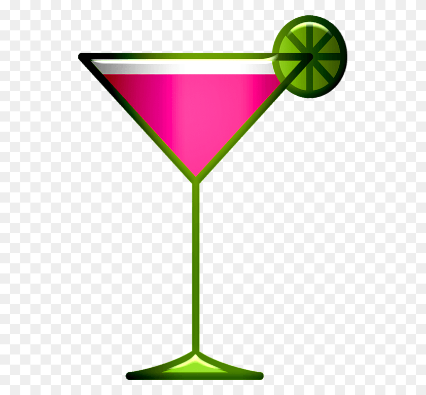 531x720 Cocktail Drink Pink Lime Glass Refreshment Martini Glass, Alcohol, Beverage, Lamp HD PNG Download
