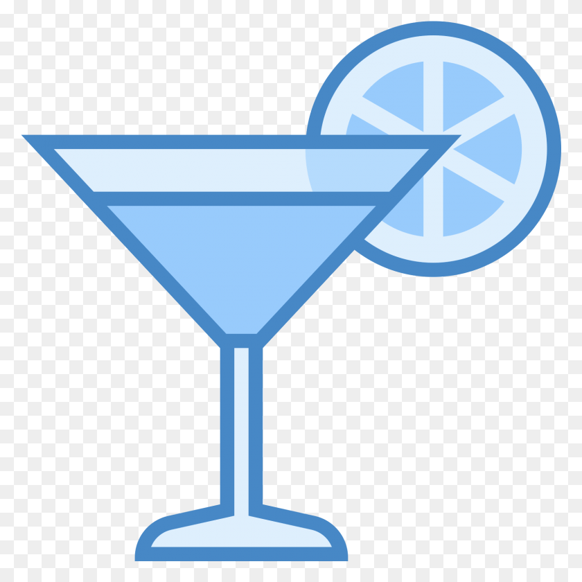 1521x1521 Cocktail Martini Glass Icon Blue, Alcohol, Beverage, Drink HD PNG Download