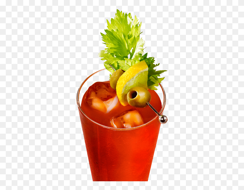317x594 Cocktail Tile Stoli Bloodymary Min Cocktails Detail Mai Tai, Pineapple, Fruit, Plant HD PNG Download