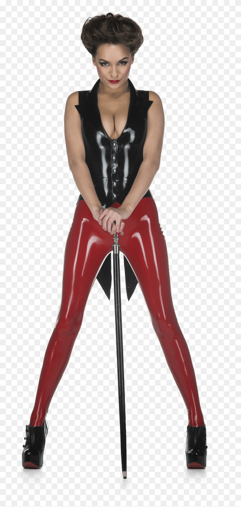 1963x4285 Coco Waistcoat Latex Girl, Spandex, Latex Clothing, Person HD PNG Download
