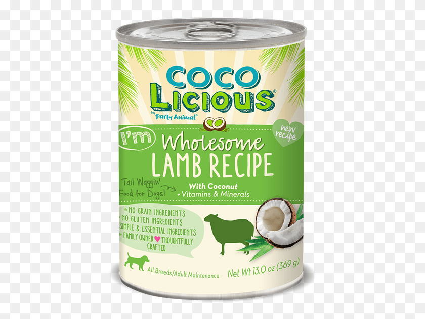 415x571 Cocolicious Wholesome Lamb Recipe Canned Dog Food 13 Elk, Plant, Vegetable, Food HD PNG Download