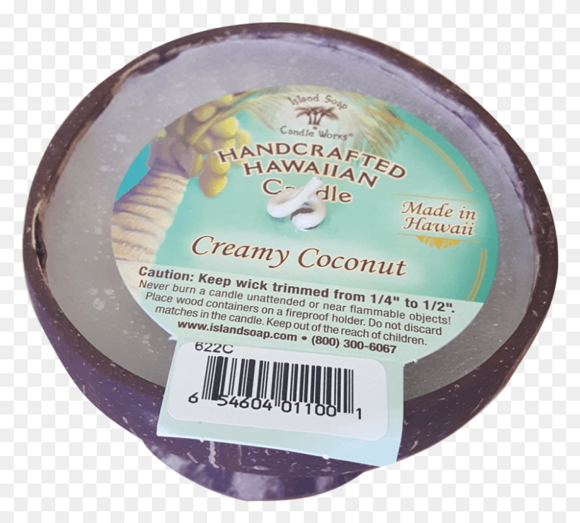 802x717 Coconut Candle Island Soap Creamy Coconut Eye Shadow, Label, Text, Face Makeup HD PNG Download