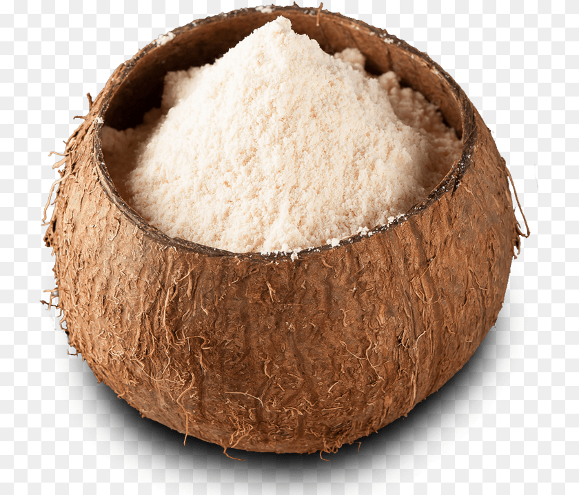 730x718 Coconut Flour, Food, Fruit, Plant, Produce Sticker PNG