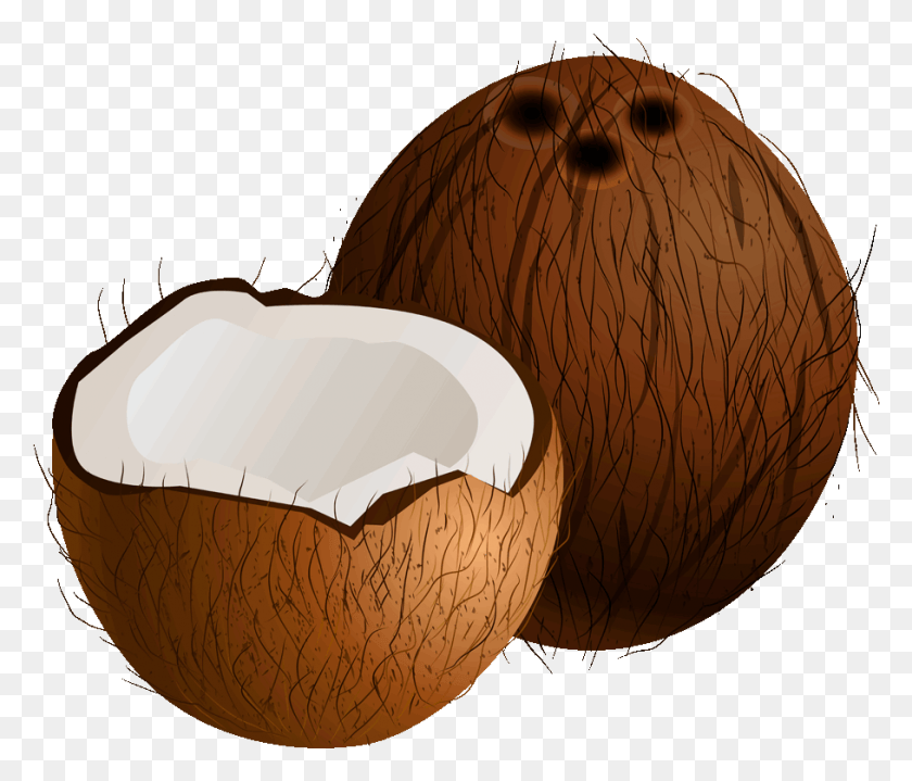 909x768 Coconut Image Squash, Plant, Nut, Vegetable HD PNG Download
