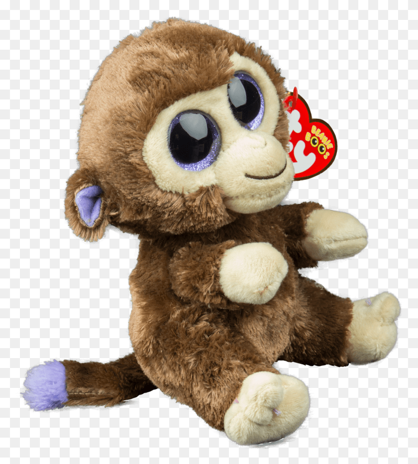 1161x1300 Coconut The Brown Monkey 6 Plush Beanie Boos Coconut, Toy, Sweets, Food HD PNG Download