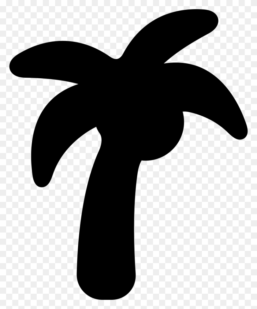 804x980 Coconut Tree Comments Coconut, Stencil, Hammer HD PNG Download