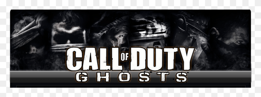 1011x328 Descargar Png / Cod Ghosts, Call Of Duty, Poster, Publicidad