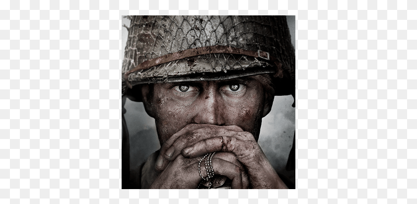 351x351 Cod Ww2 Youtube Banner, Person, Human, Helmet HD PNG Download