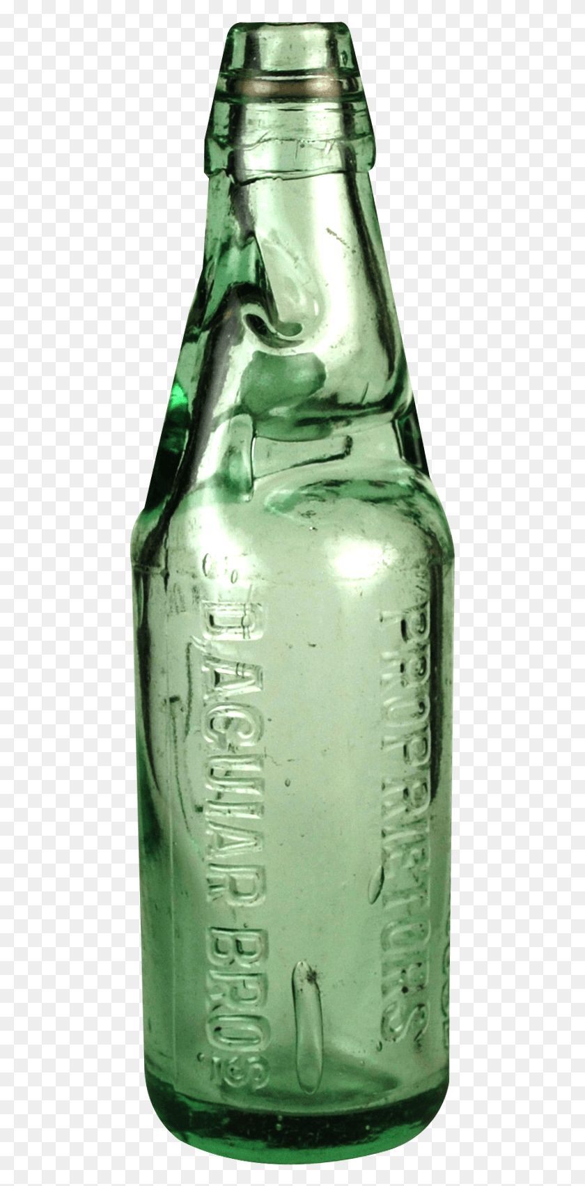 469x1643 Codd Bottle Transparent Image Soda Glass Bottle, Beverage, Drink, Alcohol HD PNG Download