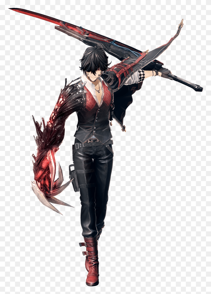 797x1134 Code Vein Characters Code Vein All Weapon, Costume, Person, Human HD PNG Download