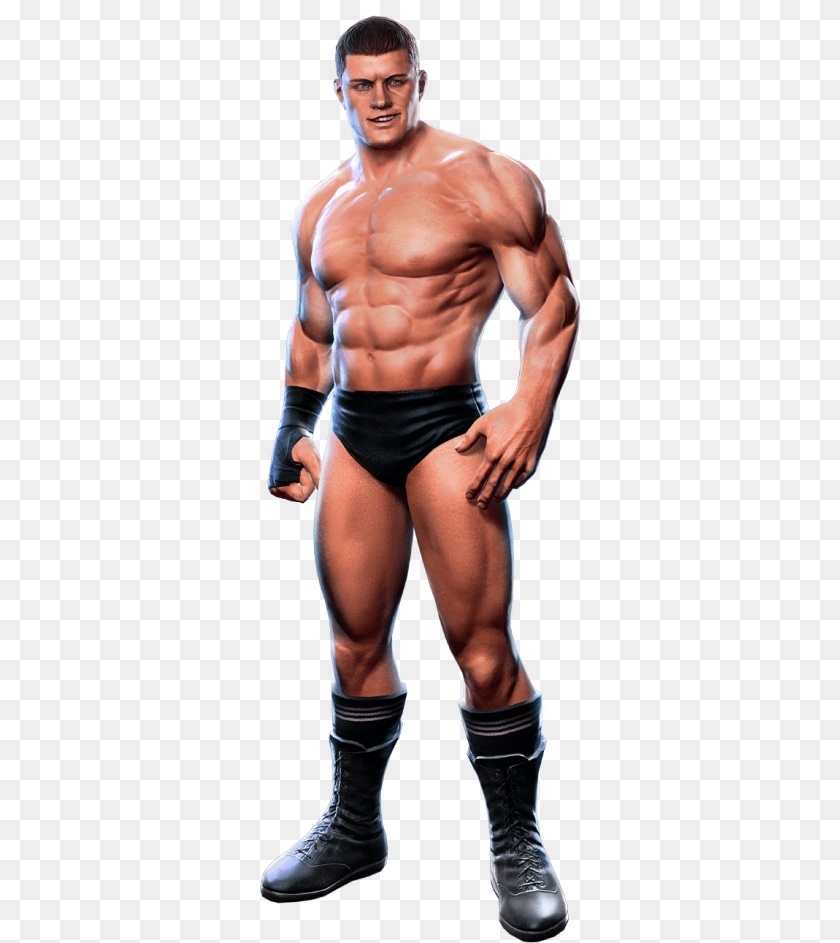 322x943 Cody Rhodes Weight And Height, Adult, Person, Man, Male Sticker PNG