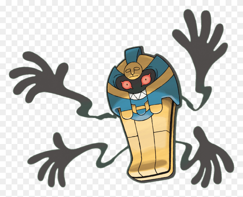 1201x962 Cofagrigus Pokemon Cofagrigus, Млекопитающее, Животное, Здание Png Скачать