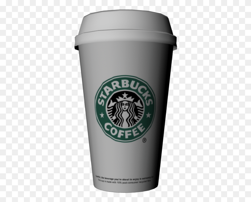 346x616 Coffee Autodesk 3ds Cup Drink Starbucks Max Clipart Starbucks, Logo, Symbol, Trademark HD PNG Download
